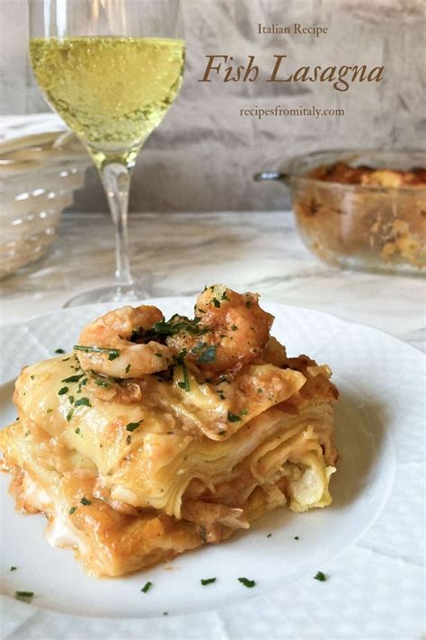 Fish Lasagna Recipe. How to Make it Italian Style .